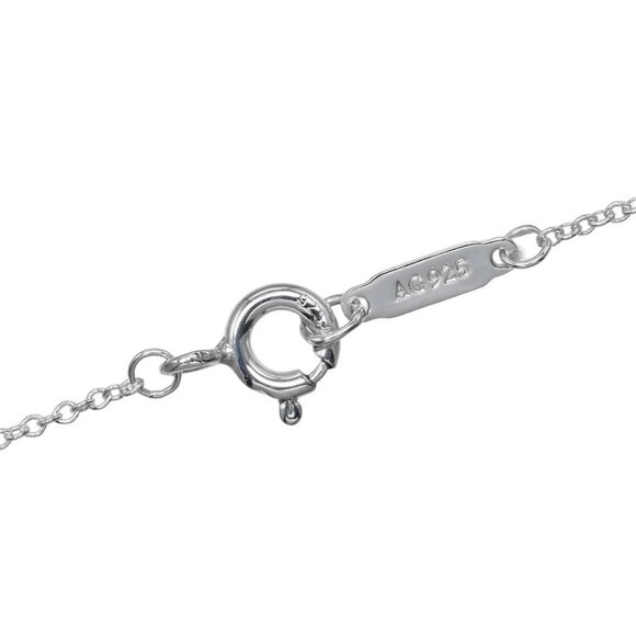 TIFFANY&Co. 1837 Interlocking Circle Necklace Silver925/Rubedo metal 5.19g. - Picture 4 of 7